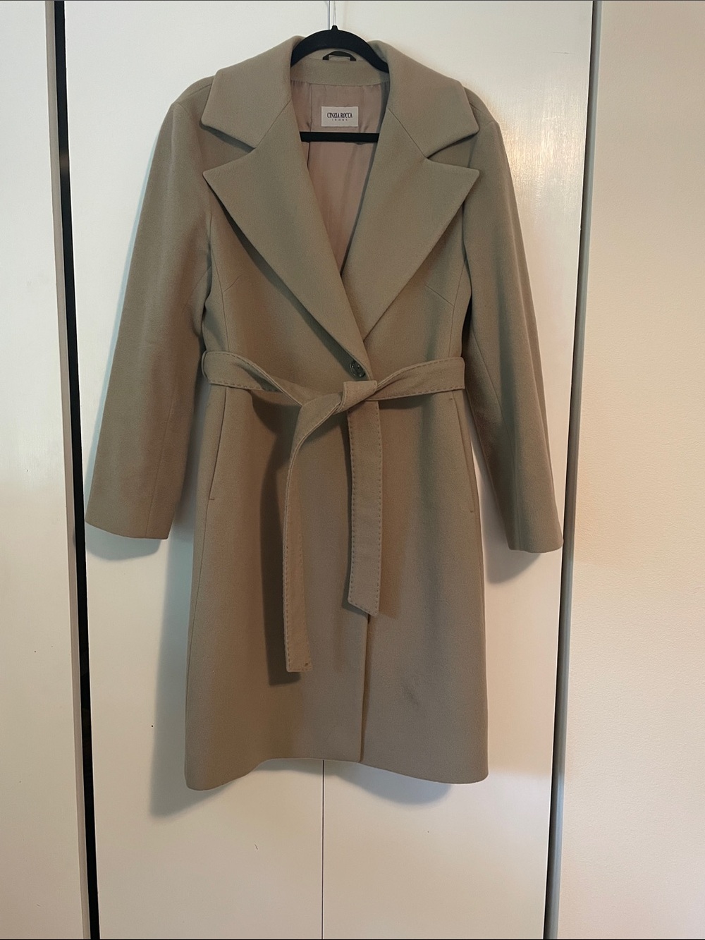 Cinzia Rocca Icons wrap coat Size 10